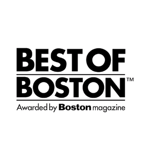 Logo for Best of Boston, awarded by Boston magazine.
